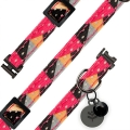 Sotnos Cat Collar Geometric Pink